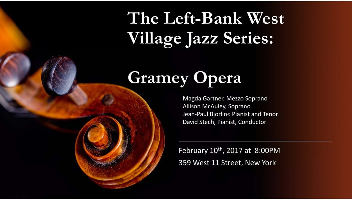Flyer: Gramey Opera, Feb 10, 2017